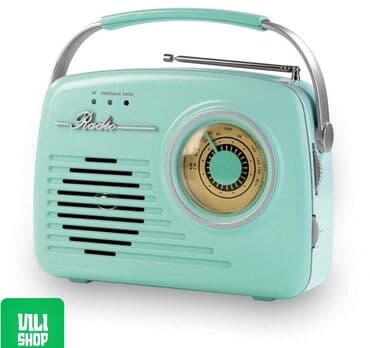 Prenosivi retro radio prijemnik u mint zelenoj boji, opremljen na lalafo.rs Prenosivi retro radio prijemnik u mint zelenoj boji, opremljen