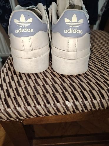 reserved zenske patike: Adidas Superstar patike sa platformom, u beloj boji sa — 4