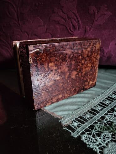 Kutije za odlaganje: Stara ocuvana satula,rucni rad. Visina. 5,5cm. Duzina. 13,5cm — 6