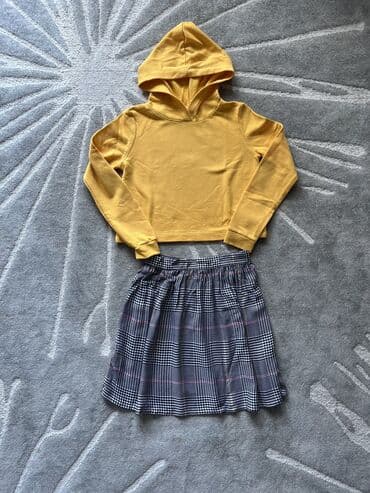 torbice za devojčice h m: H&M, Set: Skirt, Sweatshirt, 140-146 — 1