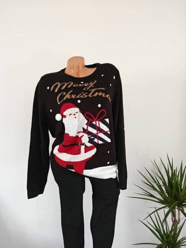 Esmara Novogodišnji džemper Veličina XL Poluobim 60 cm Za sve na lalafo.rs Esmara Novogodišnji džemper Veličina XL Poluobim 60 cm Za sve