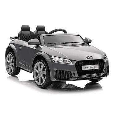 audi na daljinski: Audi TT RS – licencirani dečiji automobil na akumulator, siva boja — 2