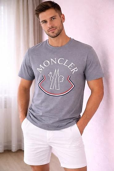 Men's T-shirt Moncler, bоја - Siva na lalafo.rs Men's T-shirt Moncler, bоја - Siva