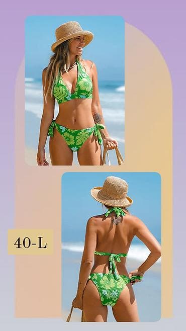 Ženski dvodelni kupaći kostim – veličina 40 (L) - Model: bikini sa