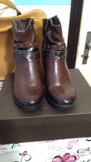 teddy kaput h m: Ankle boots, Emelie Strandberg, 39 — 5