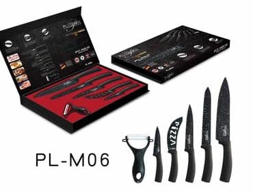 Set noževa + pizza nož + nož za ljuštenje voća i povrća Akcijska cena