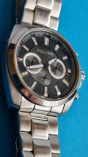 casio oceanus cena: Muški ručni sat POLICE – hronografski dizajn u inox izdanju. - — 4