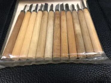 monofazni cirkular za drva: *** AKCIJA *** 0044 Alat Set za rezbarenje; Set od 12 kom. **NOVO — 3