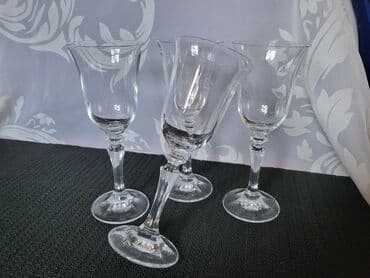 kristalne čaše prodaja: Case vintaz,kristal za vino bohemija. Case komada 4 u — 3