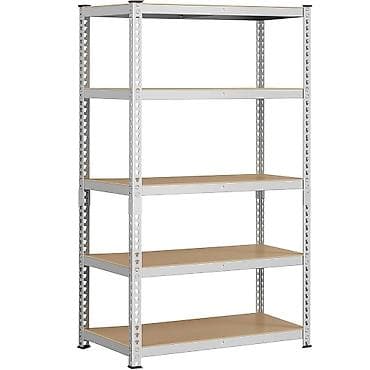 Metalna skladišna polica – EuroStock - Konstrukcija od pocinkovanog