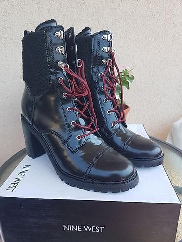 obuca pozarevac: Original NINE WEST cizmice, postavljene, skroz nove, broj 41, gaziste — 5