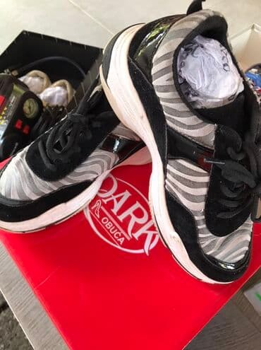 nike tn b: Modne ženske patike berska original u crnoj i sivoj boji, sa animal — 3