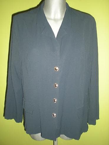 VINTAGE BLEJZER Teget vintage blejzer, sa atraktivnim dugmadima na lalafo.rs VINTAGE BLEJZER Teget vintage blejzer, sa atraktivnim dugmadima