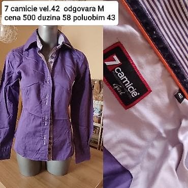 7camicie ženska košulja - Brend: 7camicie (linija Girl) - Veličina na na lalafo.rs 7camicie ženska košulja - Brend: 7camicie (linija Girl) - Veličina na