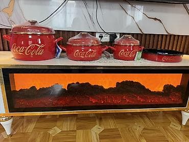 kuhinje za vikendice: Kolekcija posuđa Coca-Cola – komplet lonaca i tepsija - Set — 1