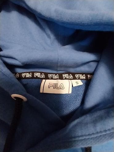 Haljine: FILA ženska dukserica sa kapuljačom - Kratak (cropped) model sa — 2