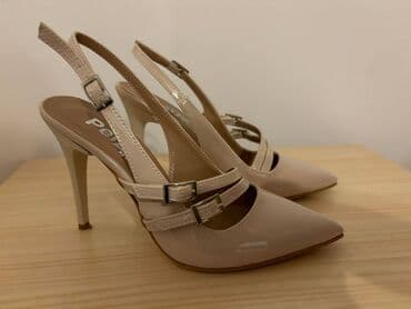 mokasine u boji: Sandals, Perla, 38 — 6