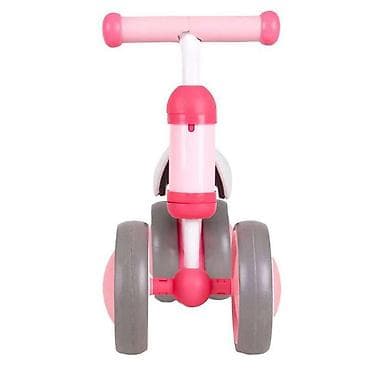 bicikle sa pomocnim tockovima: ECOTOYS guralica PINK – balans bicikl bez pedala za najmlađe Lagani i — 3