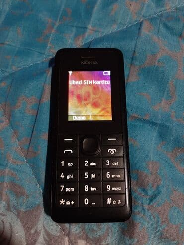 mrežni razdelnik: Nokia 106, bоја - Crna — 2