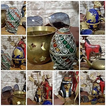 Kancelarijski nameštaj: Kolekcija dekorativnih i sitnih vintage predmeta – idealno za — 2