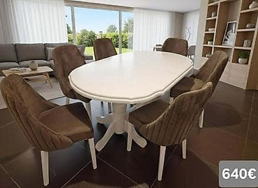 kolevka za bebe: Trpezarijski setovi – više modela - Set 1 (prikaz 1 i 4) – 640€: - — 8