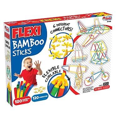 igrice za decu od 3 do 103 godine stare: Flexi bambus konstruktor – set za maštovito 3D konstruisanje Otkrijte — 1