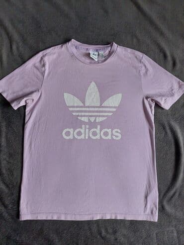 napapijri majice sa kragnom: Adidas, M (EU 38), Cotton, color - Pink — 1