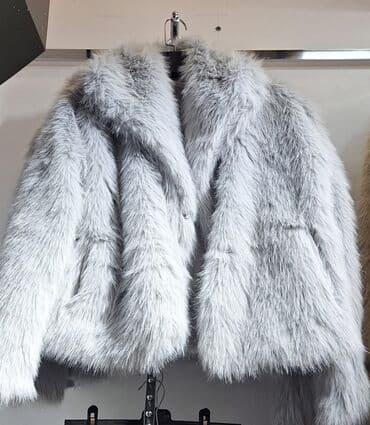 zara coats: M, With lining, Fur — 1