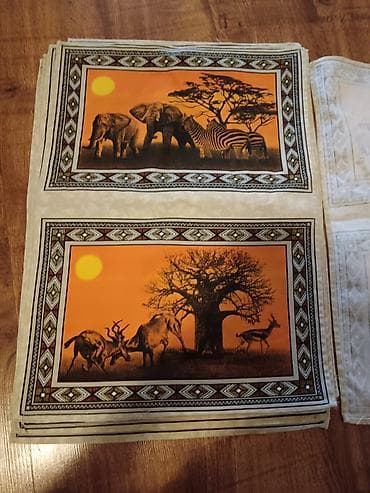 Šivenje: Pamučne krpe – afrički safari motivi


- Materijal: 100% pamuk — 1