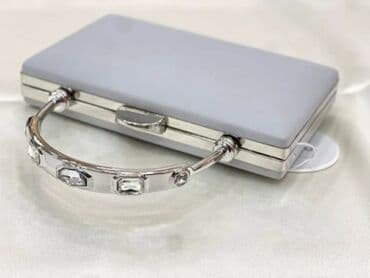handmade torbe: Elegantna torbica, Balmain, Materijal: Juta — 2
