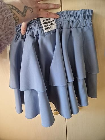 psg komplet: Dvodijelni ženski komplet – svetloplave boje - Gornji deo: skraćeni — 3