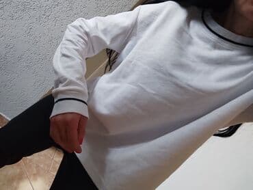 svilene marame beograd: Zara, S (EU 36), Single-colored, color - White — 1