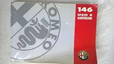 test iz engleskog za 3 razred: Tehnicko uputstvo za odrzavanje za Alfa Romeo 146, A5 fgormat,310 str — 1