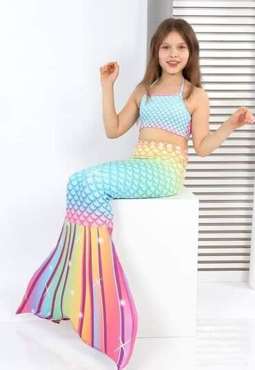 Odmah dostupni trodelni sirena kupaći Cena mat 2550 din, svetlucavi