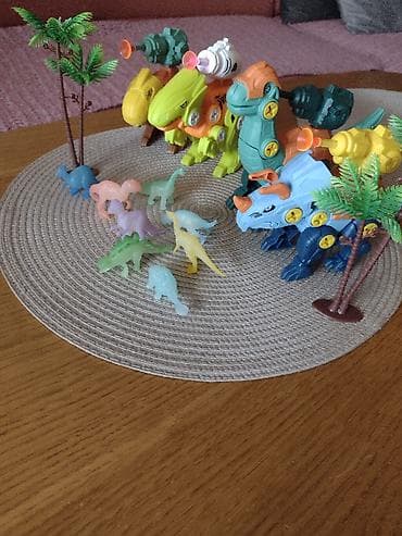 zara torbice za devojčice: Igračka dinosaurus - Komplet za izgradnju dinosaurusa besplatnog — 10