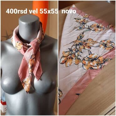 lepeza ps: Set modernih ženskih ešarpi/šalova – različiti modeli i dimenzije: - — 7