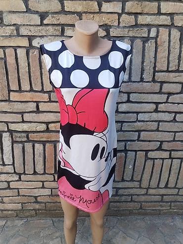 balari odeca: Mini haljina, veličina M – “Minnie Mouse” motiv. - Kroj: mini dužina — 1