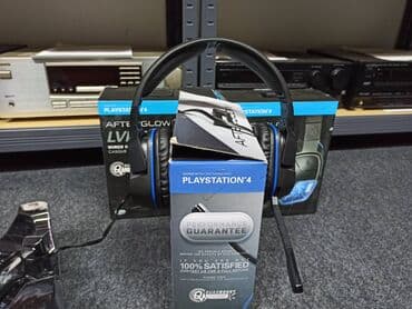 Slusalice afterglow lvl 5+ nove u kutiji sa regulacijom jacine zvuka i