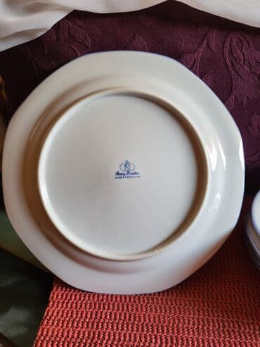 swarovski kristali cena: Servi 1960ta za kolace,poslastice, Burg ( zamak ) Lindau,Nemacka — 10
