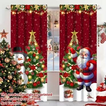 ogledalo po meri cena: Novogodišnje zavese Cena 1700din/2kom kao na slici Poručuje se — 5