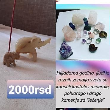 straus radne pantalone: Set figurica slonova od kamena sa držačem za štapićasti tamjan + — 1
