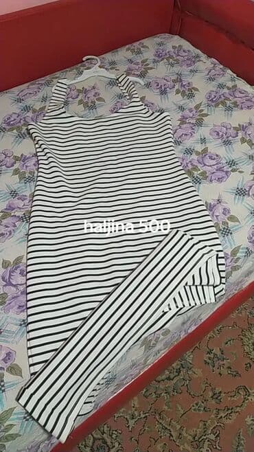 crop top h m: Ženske haljine – više modela - Duga rebrasta haljina bez rukava u — 2