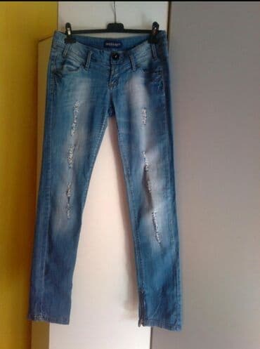 pocepane pantalone: 31, Jeans, Regular rise, Ripped — 1