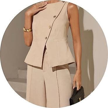 air force bez: ✅Elegantna ženska dvodelna kombinacija bez rukava – top sa — 1