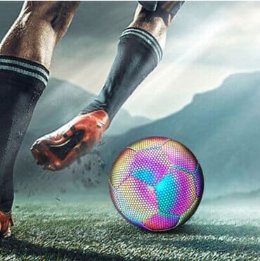 Rekviziti za vežbanje: Hologramska svetleca fudbalska lopta Predstavljamo holografsku — 1