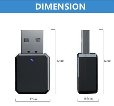 gps lokator bez sim kartice: Hands free Bluetooth Aux USB audio prijemnik Bluetooth 5.1 audio — 12