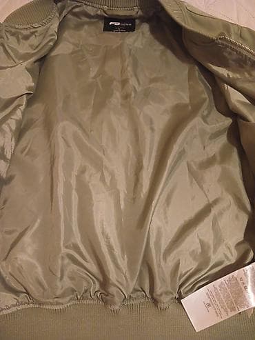 ps nova kolekcija haljine: Zelena bomber jakna - Klasican bomber kroj sa rebrastim ranflama na — 6