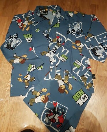 komplet: Ben 10 pidzama. Original cartoon network. Za oko 10-11 godina — 2