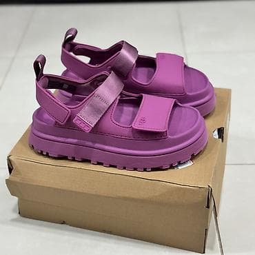 sandale na deblju stiklu: UGG W GoldenGlow ženske sandale - Boja: magenta/ljubičasta (MGS) - — 2