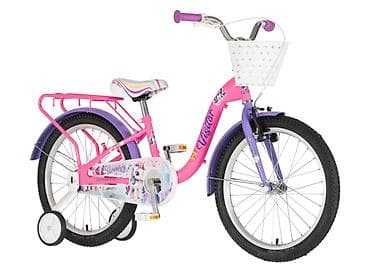 roleri za devojcice: Bicikl kids Visitor Unicorn 20" 10" v-brake kontra 115–135 cm (20") – — 1